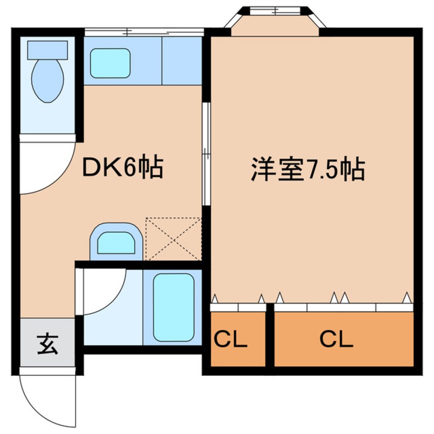 間取図 ニシムラハイツ