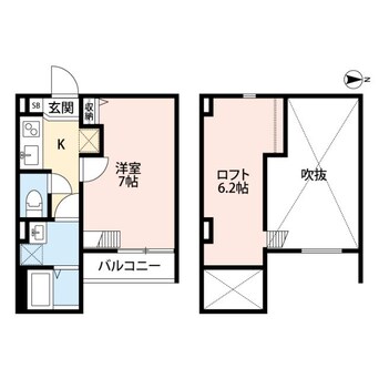 間取図 ノア瓜生堂