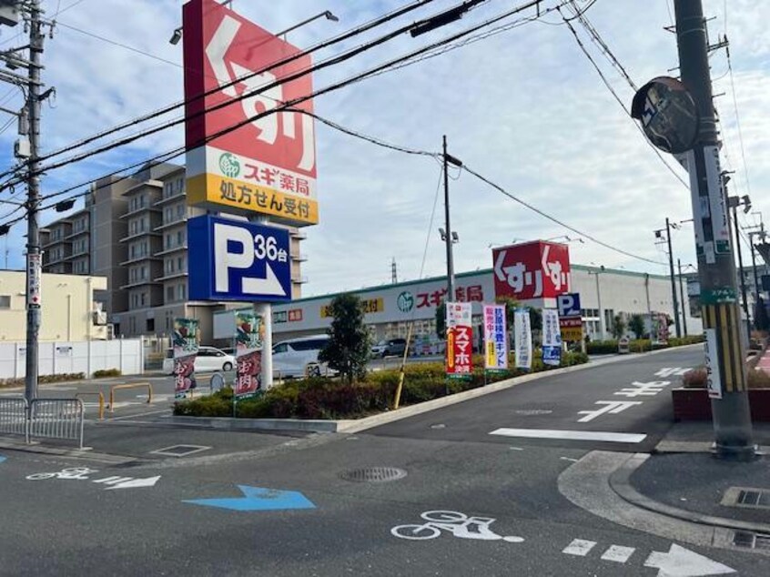 スギ薬局菱江店(ドラッグストア)まで1232m エムセジュール