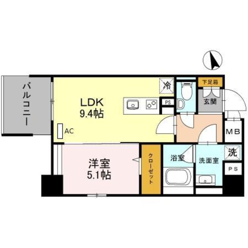 間取図 プレミアム菱屋西