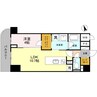 プレミアム菱屋西 1LDKの間取り