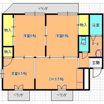 間取図 ユニオン西岩田