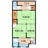 前田文化　平屋 3Kの間取り