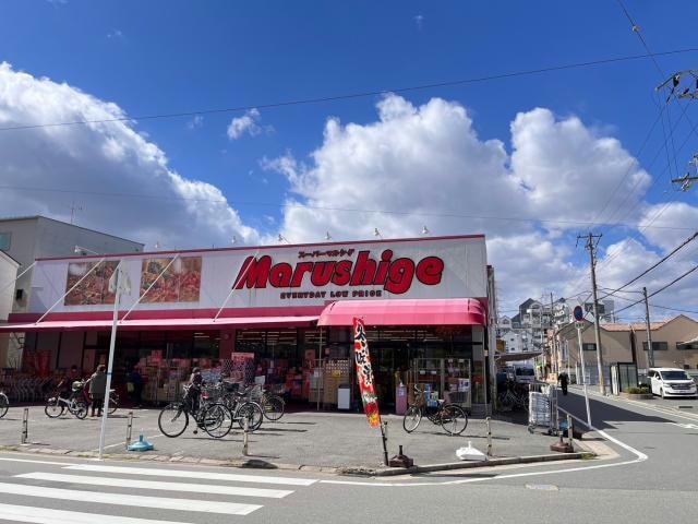 マルシゲ東大阪島之内店(スーパー)まで1098m ミレニアムヴィラ