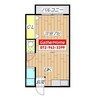 グリーンハウス 1DKの間取り