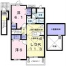 コッティⅠ 2LDKの間取り