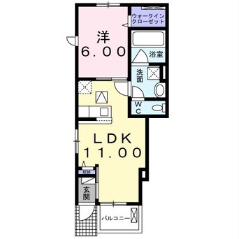 間取図 パール・トゥ・シャイン恵梨