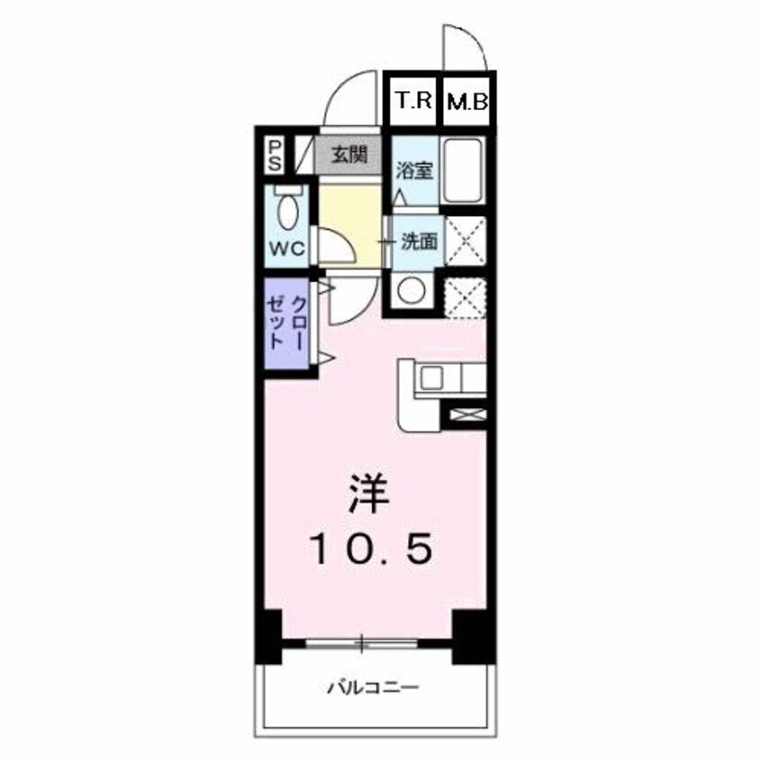 間取図 アット長田