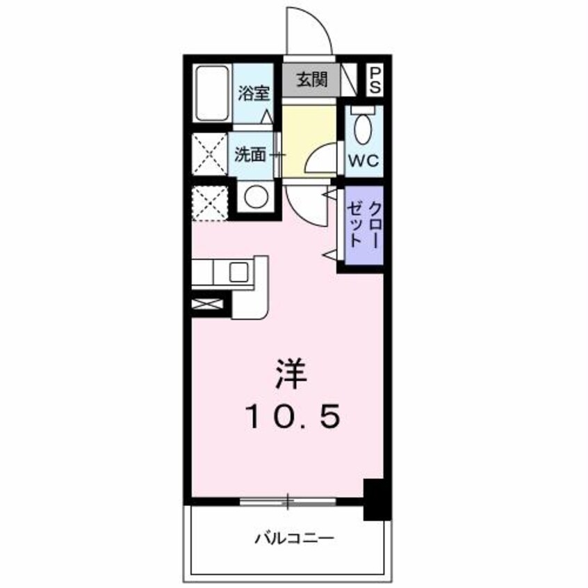 間取図 アット長田
