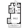 THE ESTATE NAGASE 1Kの間取り