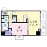 ムーンヒルズ大阪 1LDKの間取り