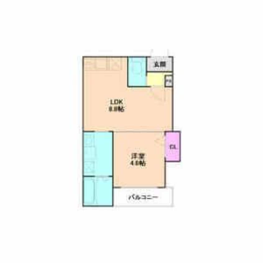 間取図 カーサベルデ