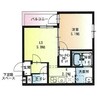 フジパレス若江岩田サウス 1LDKの間取り