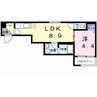 グラン シーズン2 1LDKの間取り