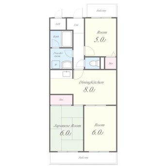 間取図 メゾン・ヌーボー