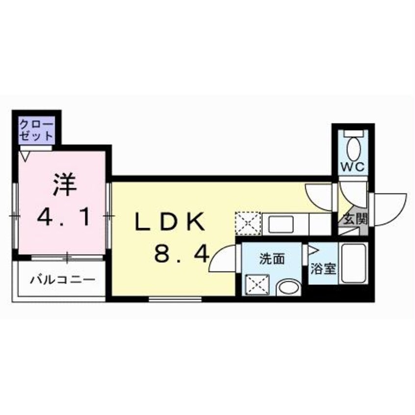 間取図 グランコスモ