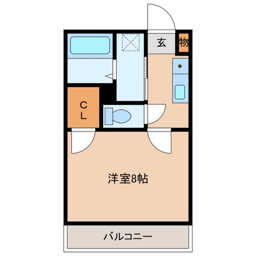 間取図 KTIレジデンス若江岩田