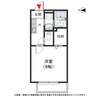 ミラーハイツⅢ 1Kの間取り