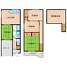 岩田町5丁目戸建 4LDKの間取り