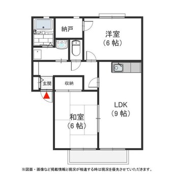 間取図 カサフェリスA棟