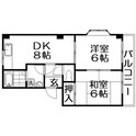 ラルゴ若江の間取図
