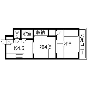 間取図 サンコート小澤