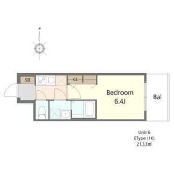 間取図 S-RESIDENCE小阪azure
