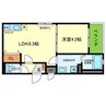 仮称）東大阪市御厨栄町２丁目計画 1LDKの間取り