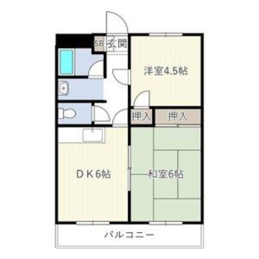 間取図 OMレジデンス八戸ノ里