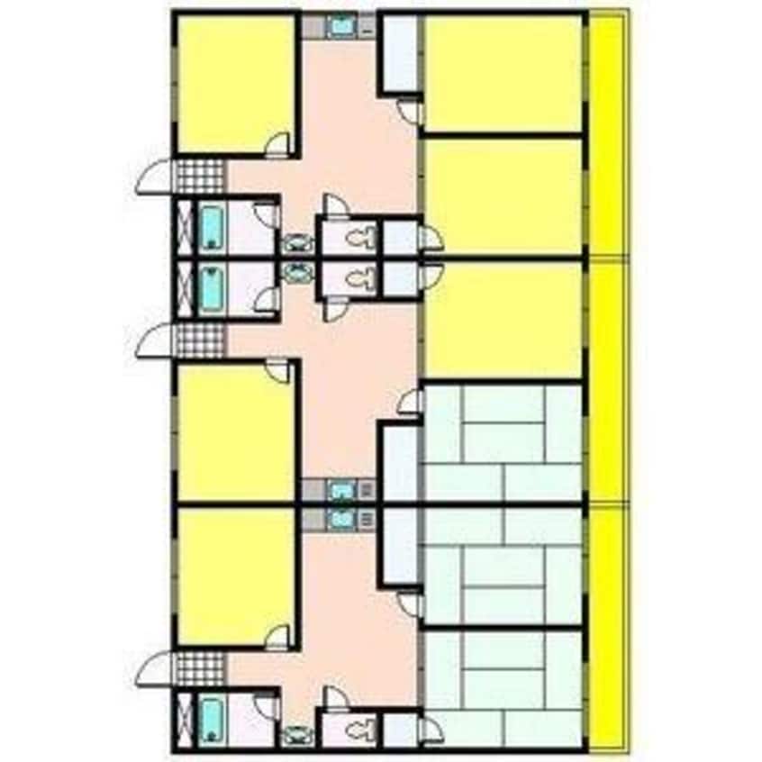間取図 第一高山ハイツ