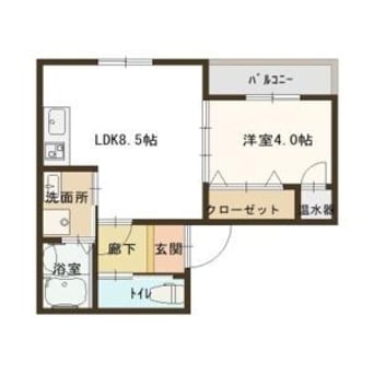 間取図 F mirai Dolly