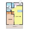 クリントブロンⅠ 1LDKの間取り
