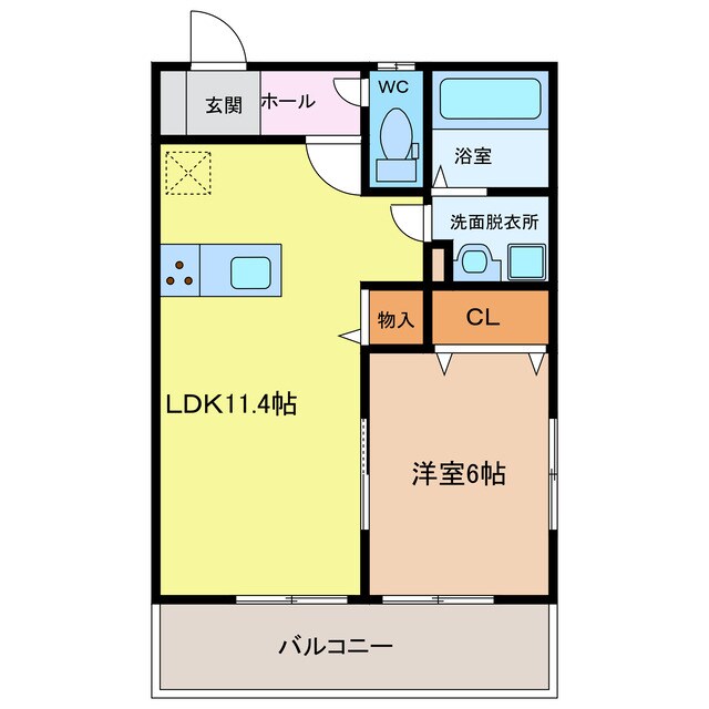 間取り図 クリントブロンⅡ
