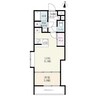 Ark Residence　西田代 1LDKの間取り