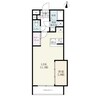 Ark Residence　西田代 1LDKの間取り