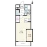 Ark Residence　西田代 1LDKの間取り