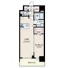 S-RESIDENCE佐賀天神aline 1LDKの間取り