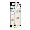S-RESIDENCE佐賀天神aline 1LDKの間取り