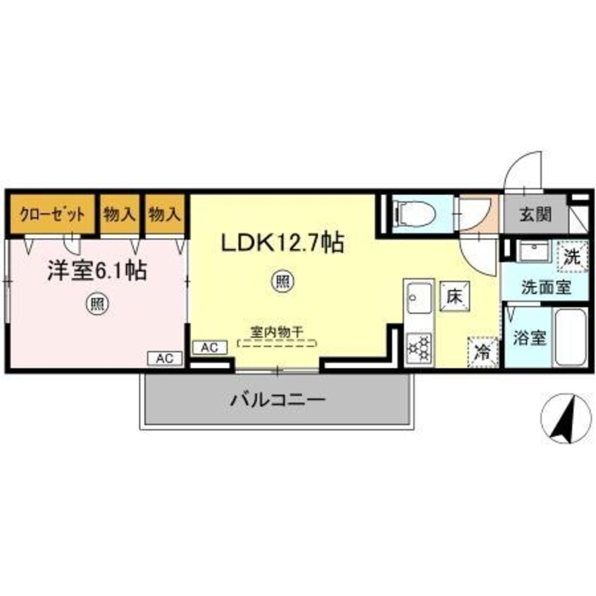 間取図 ロイヤルタウン八戸