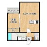BRAVE BASE 末広 1LDKの間取り