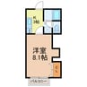 ハイツテクノ 1Kの間取り