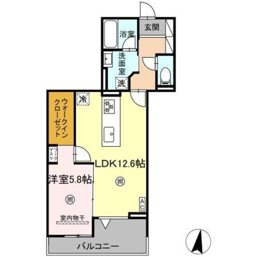 間取図 グランフォース