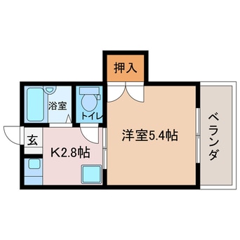 間取図 ブルージュハイムⅡ