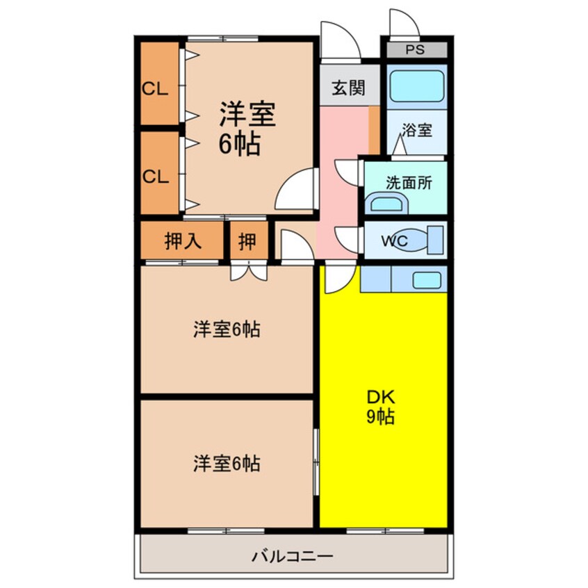 間取図 サンパティーク本庄