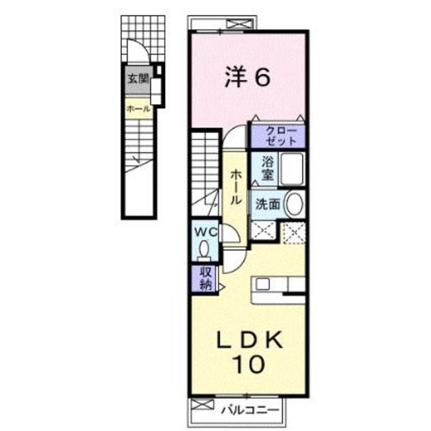 間取図 ブローディア