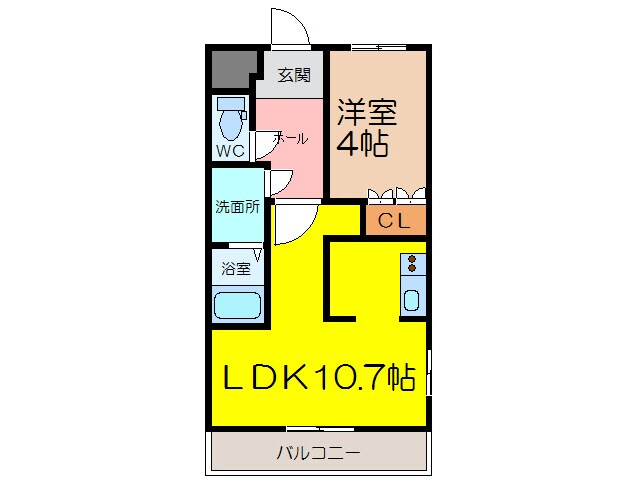 間取り図 エクセルハイムあしかり