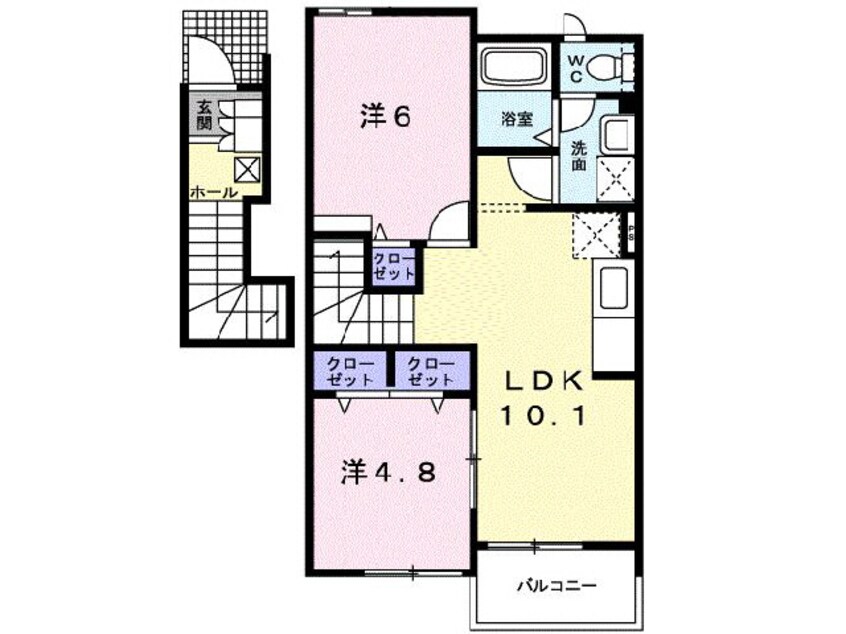 間取図 サンイースト