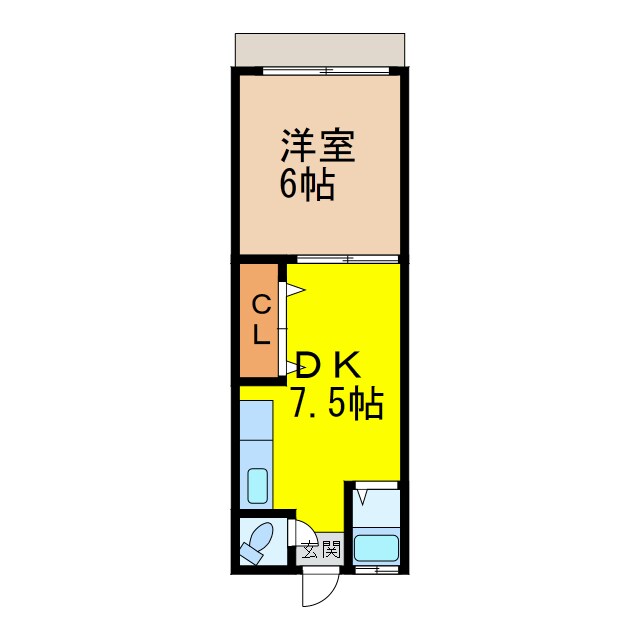 間取り図 大丸アパート