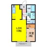 シェル 1LDKの間取り