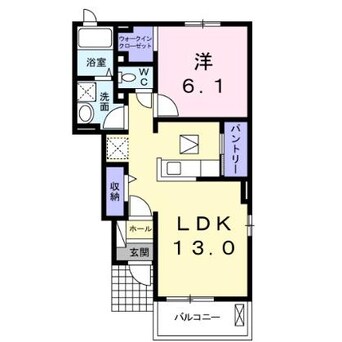 間取図 エルメゾン